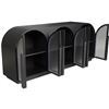 Image 2 : New Moe's - Salone Sideboard Black - 79 x 18 x 34 - Retail Price: $4,799.00 - EW-1008-02