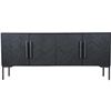 Image 1 : BNIB Moe's - Fishbone Sideboard - 77 x 16 x 33.5 - Retail Price: $3,529.99 - QM-1003-02