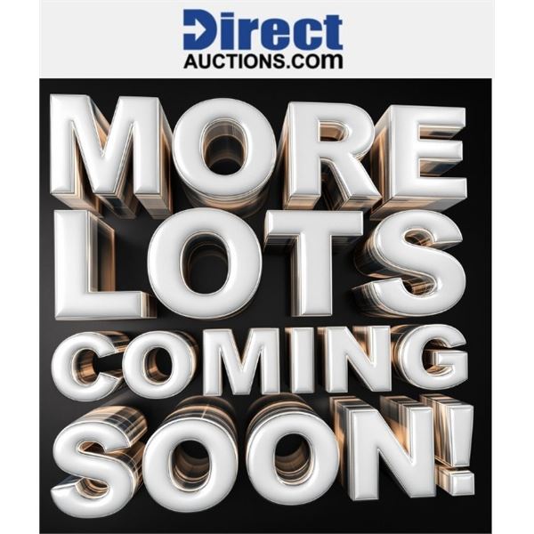 MORE LOTS COMING SOON! FULL CATALOGUE EXPECTED BY MARCH 17TH