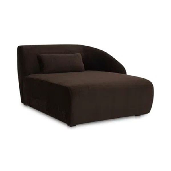 BNIB - Moe's Amelia Chaise - Espresso - Right-Hand Facing - Retails: $3599