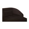Image 3 : BNIB - Moe's Amelia Chaise - Espresso - Right-Hand Facing - Retails: $3599