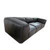 Image 4 : New - Moe's Form 3-Piece Modular Vantage Black Leather Sofa - Retails: $7000