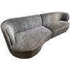 Image 1 : New - Moe's Yoon 2-Piece Modular Sectional - Umbra Grey - Left-Hand Facing - Retails: $6499