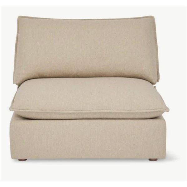 BNIB - Sunday's Chill Time Armless Chair - Biscuit - Retaills: $1570 - 41"W x 41"D x 36"H