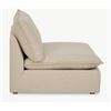Image 2 : BNIB - Sunday's Chill Time Armless Chair - Biscuit - Retaills: $1570 - 41"W x 41"D x 36"H