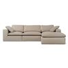 Image 3 : BNIB - Sunday's Movie Night™ Outdoor 4-Piece Modular Large Sectional - Desert - Retails: $7