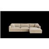 Image 1 : BNIB - Sunday's Soft Spot 4-Piece Modular Sectional - Cashew - Retails: $5750 - 125"W x 80"D x 33"H