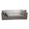 Image 1 : New - Sunday's Wind Down 2 Pc Modular Sofa - Flax - Retails: $4300 - 84"W x 44"D x 34"H