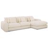 Image 1 : BNIB Moe's - Berga Sectional Right Oat - 118.25 x 65.5 x 33in - Retail Price: $5,849 - FO-1048-05-R-
