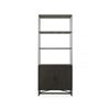 Image 1 : BNIB Moe's - Sierra Bookshelf Black - 39 x 18 x 91.5 - Retail Price: $2,699.00 - FR-1043-02-0