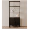 Image 3 : BNIB Moe's - Sierra Bookshelf Black - 39 x 18 x 91.5 - Retail Price: $2,699.00 - FR-1043-02-0