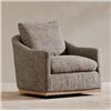 Image 3 : NEW Moe's - Linden Swivel Chair Slated Moss - 33 x 28 x 27 - Retail Price: $1,549.00 - KQ-1029-37-C
