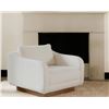 Image 3 : New Moe's - Keane Lounge Chair Cream - 40 x 39 x 28 - Retail Price: $3,147.99 - FO-1046-05