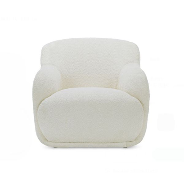 New Moe's - Stevie Lounge Chair Cream - 35 x 34.3 x 32.3 - Retail Price: $1,599.00 - FO-1001-05
