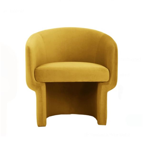 BNIB Moe's - Franco Chair Mustard - 27.5 x 28 x 27.5 - Retail Price: $1,229.00 - JM-1005-09