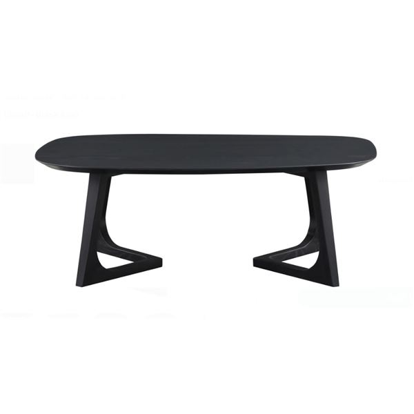 BNIB Moe's - Godenza Coffee Table Small Black Ash - 42 x 27.5 x 15 - Retail Price: $969.00 - CB-1005