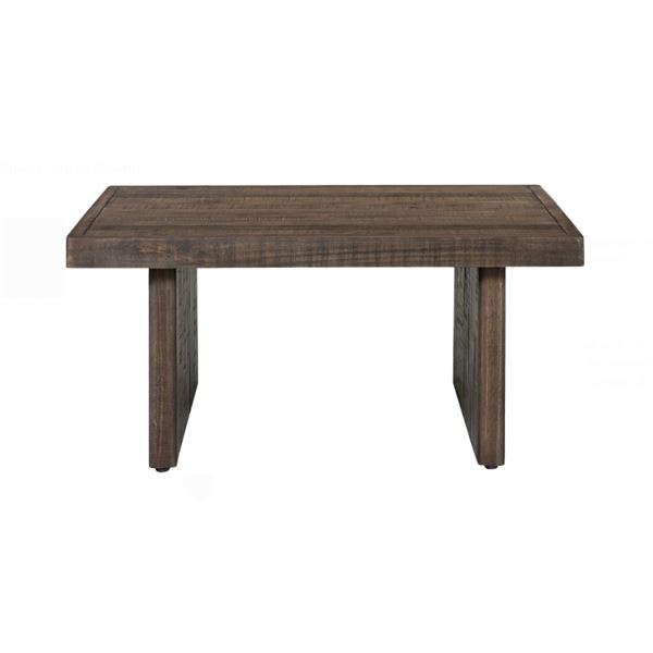 New Moe's - Monterey Coffee Table Aged Brown - 39.5 x 39.5 x 18 - Retail Price: $769.99