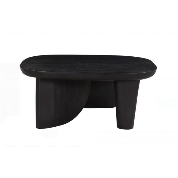 BNIB Moe's - Era Coffee Table Black - 35.5 x 31.5 x 15 - Retail Price: $1,799.00 - VE-1112-02-0