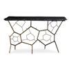 Image 1 : BNIB Moe's - Nate Slate Console Table - 51 x 16 x 30.5 - Retail Price: $1,349.00 - QJ-1010-25-0