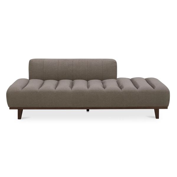 BNIB Moe's - Bennett Daybed Soft Taupe - 35 x 77 x 26 - Retail Price: $1,899.00 - KQ-1026-39-CAN