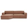 Image 1 : BNIB Moe's - Madrid Left Sectional Heritage Pink - 112 x 65 x 33.50in - Retail Price: 4,349 - OA-105