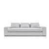 Image 1 : BNIB Moe's - Thomas Sofa Performance Fabric Grey - 98 x 41 x 36 - Retail Price: $3,949 - MO-1003-
