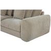 Image 3 : BNIB Moe's - Berga Sectional Left Pebble - 118.25 x 65.5 x 33in - Retail Price: $5,599 - FO-1048-29-