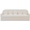 Image 2 : BNIB Moe's - Rialto Sofa Performance Fabric White - 90 x 33.5 x 35 - Retail Price: $3,699.00 - OA-10