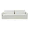 Image 1 : BNIB Moe's - Phoebe Sofa Ivory - 91 x 39 x 29 - Retail Price: $5,665.00 - MO-1028-05
