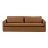 Image 1 : BNIB Moe's - Phoebe Sofa Rust - 91 x 39 x 29 - Retail Price: $5,665.00 - MO-1028-12