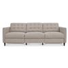 Image 1 : BNIB Moe's - Bridgers Power Recliner Sofa Warm Grey - 94 x 38 x 34 - Retail Price: $4,949.00 - XQ-10
