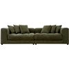 Image 1 : BNIB Moe's - Davie Sofa Olive - 104 x 43.5 x 31 - Retail Price: $4,849.00 - MO-1024-16-0
