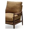 Image 3 : BNIB Moe's - Arturo Accent Chair Tan - 29 x 33 x 35 - Retail Price: $2,599.00 - GO-1013-40