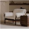 Image 4 : BNIB Moe's - Cardero Lounge Chair Ivory - 44.5 x 39 x 31.5 - Retail Price: $3,900.00 - EW-1038-05