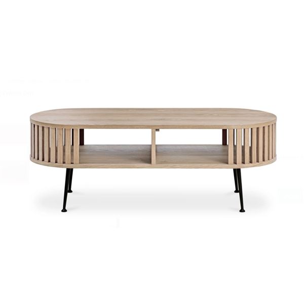BNIB Moe's - Henrich Coffee Table White Oil - 47 x 20 x 16.5 - Retail Price: $1,349.00 - YC-1026-24