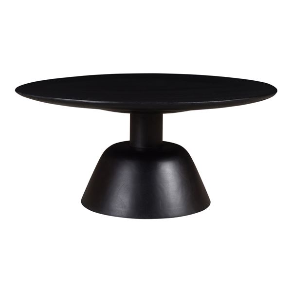BNIB Moe's - Nels Coffee Table Black - 30 x 30 x 14 - Retail Price: $759.00 - KY-1018-07