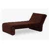 Image 1 : BNIB Moe's - Verity Chaise Warm Brown - 38x74x31.5 - Retail Price: $1,949.00 BNIB Moe's - OA-1085-03
