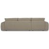 Image 4 : BNIB Moe's - Berga Sectional Left Pebble - 118.25 x 65.5 x 33in - Retail Price: $5,599 - FO-1048-29-