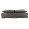 Image 2 : BNIB Moe's - Plunge Sectional Charcoal - 106 x 46 x 34in - Retail Price: $3,249 - TN-1004-25-0