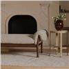 Image 2 : BNIB Moe's - Holli Side Table Travertine - 16 x 16 x 23 - Retail Price: $659.00 - QJ-1026-34
