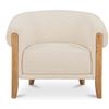 Image 1 : BNIB Moe's - Jones Accent Chair Oat - 38 x 34 x 31 - Retail Price: $2,999.00 - FO-1047-05