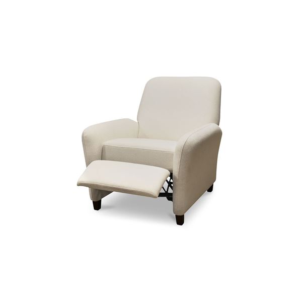 BNIB Moe's - Luna Recliner Chair White - 32 x 32 x 34 - Retail Price: $1,199.00 - MM-1000-18
