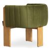 Image 2 : BNIB Moe's - Sofi Accent Chair Truly Olive - 27 x 25 x 24 - Retail Price: $1,549 - ZT-1041-27