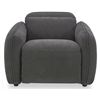 Image 2 : New Moe's - Eli Power Recliner Chair Dusk Grey - 41.5 x 30 x 19 - Retail Price: $3,549.00 - KQ-1027