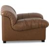 Image 3 : BNIB Moe's - Halston Lounge Chair Tan Leather - 43 x 39 x 27.5 - Retail Price: $3,749.00 - AZ-1004-0