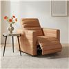 Image 2 : BNIB Moe's - Juno Power Recliner Chair Tan Leather - 42 x 41.5 x 32.5 - Retail Price: $5,199.00 - GO