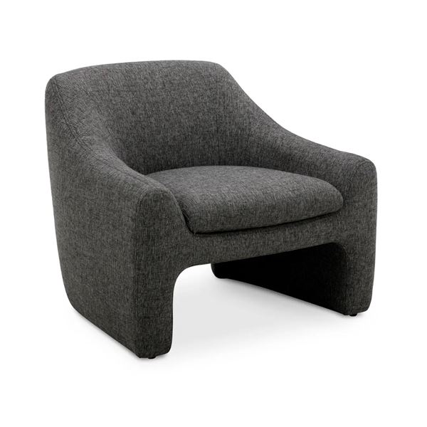 BNIB Moe's - Kenzie Accent Chair Shadowed Grey - 34 x 31 x 29 - Retail Price: $1,249.00 - KQ-1025-25