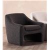 Image 4 : BNIB Moe's - Kenzie Accent Chair Shadowed Grey - 34 x 31 x 29 - Retail Price: $1,249.00 - KQ-1025-25