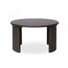Image 2 : BNIB Moe's - Penny Coffee Table Small Dark Brown - 24 x 24 x 13.75 - Retail Price: $759.00 - QO-1011