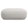 Image 3 : NEW Moe's - Marion Square Ottoman Performance Fabric White - 42 x 42 x 16 - Retail Price: $828.00